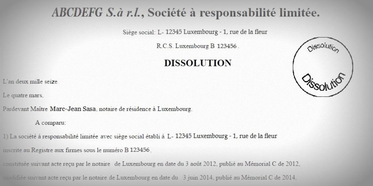 La liquidation simplifiée d’une société